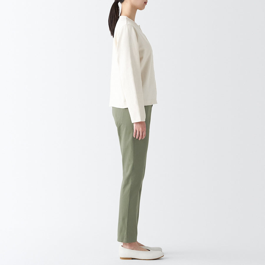 4-Way Stretch Chino Slim Tapered Pants - MUJI Australia