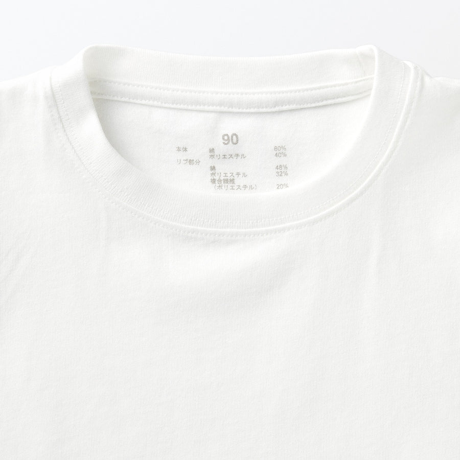 Crewneck S/S T-Shirt(Baby) Off white80