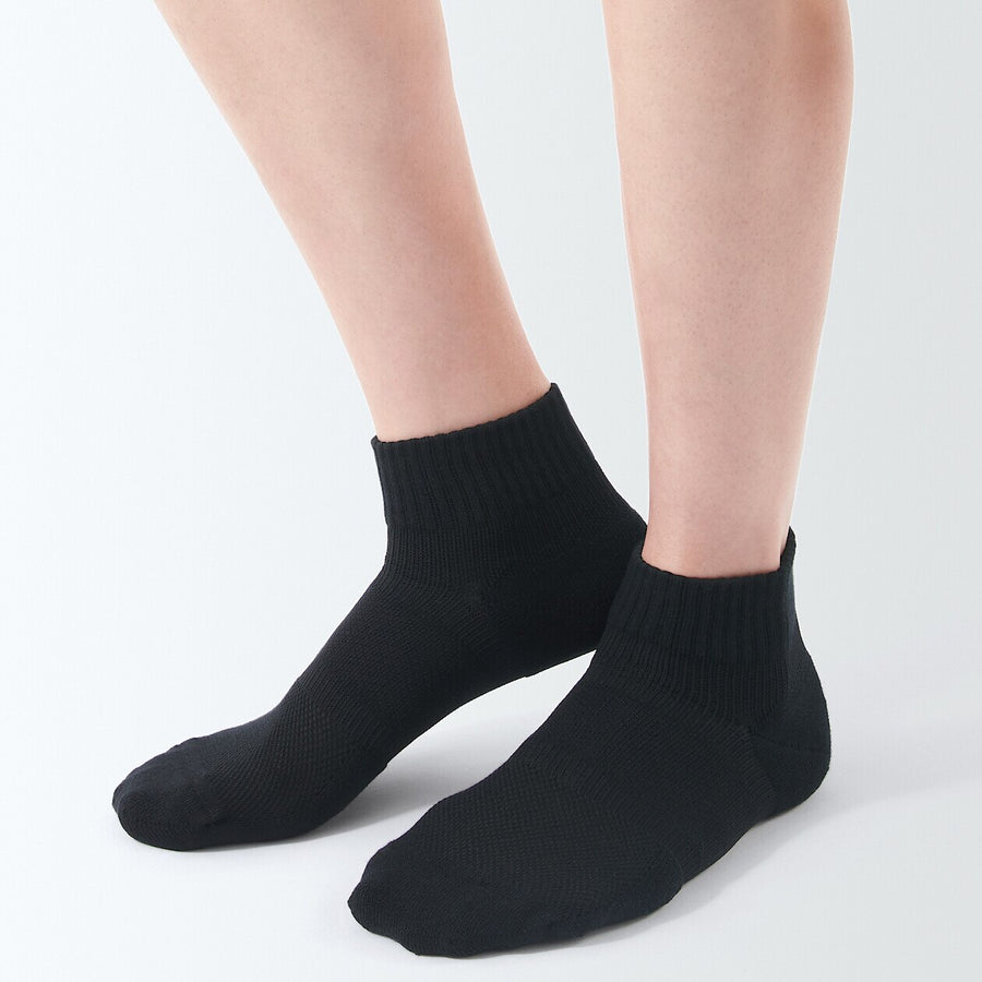 Right Angle Arch Support Sneaker Socks - 2 Pack