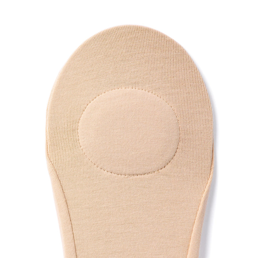 Cotton Blend Low-Rise No-Show Socks with Heel Grip - MUJI Australia