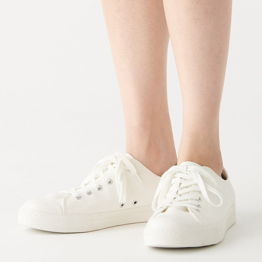 Cotton Blend Low-Rise No-Show Socks with Heel Grip - MUJI Australia