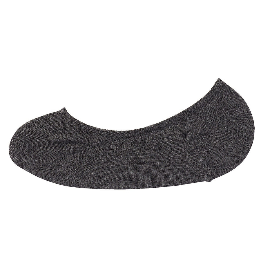 Non-Slip Wide Fit Cotton Blend No-Show Socks - MUJI Australia