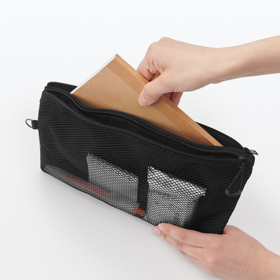 Compact Two-Zipper Travel Case - MUJI Australia