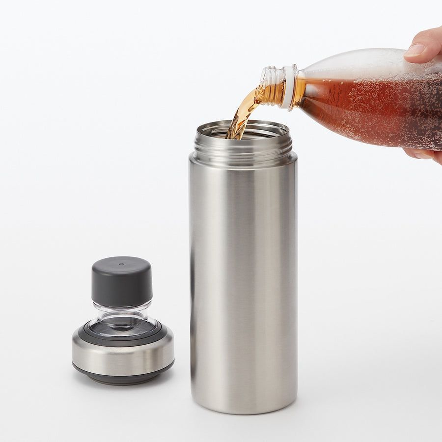 Stainless steel Carbonated drink-safe Cool tumbler