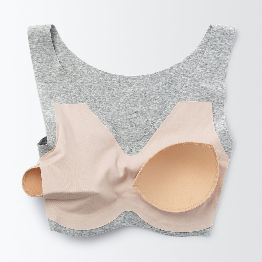 Complete Seamless Half Top Bra - MUJI Australia