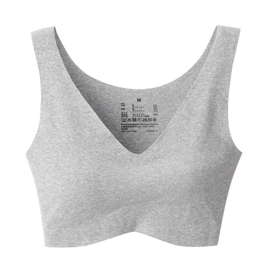 Complete Seamless Half Top Bra - MUJI Australia