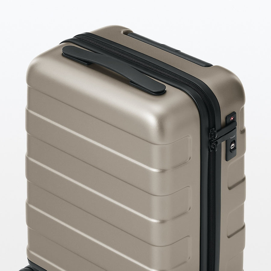 Free adjustable handle Hard carry-on suitcase (20L) Dk Grey