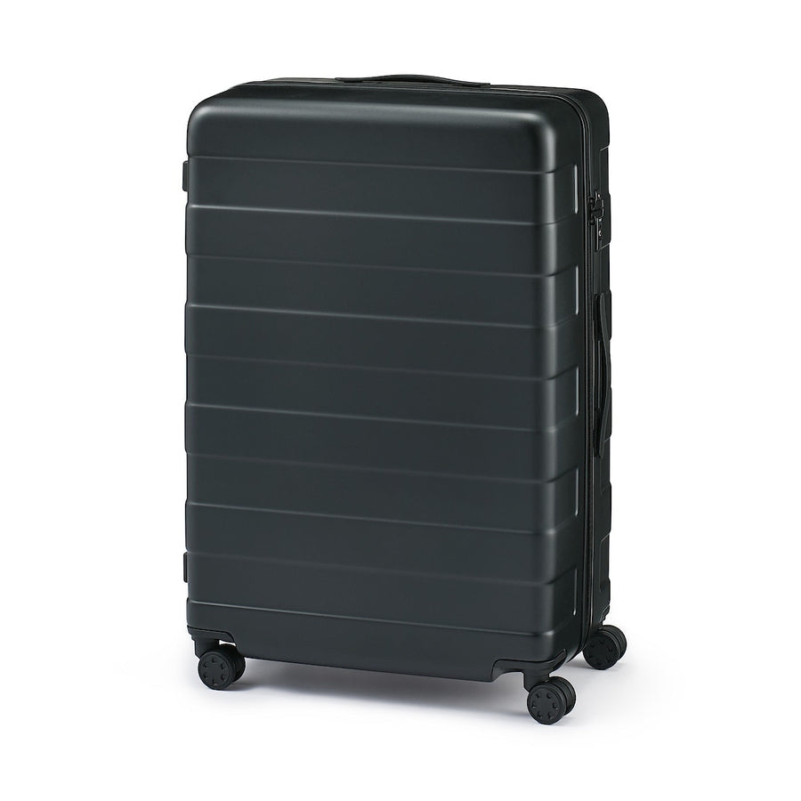 Free adjustable handle Hard carry-on suitcase (105L)Dk grey