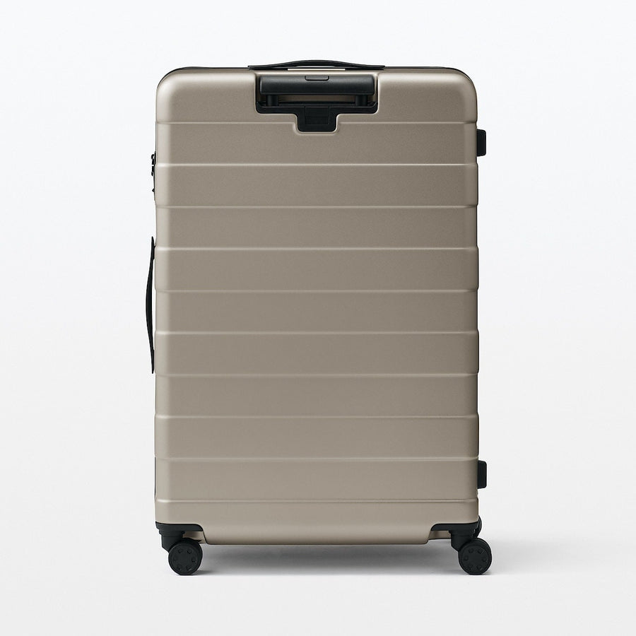 Free adjustable handle Hard carry-on suitcase (105L)Dk grey