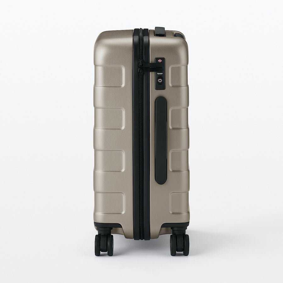 Free adjustable handle Hard carry-on suitcase (36L)Grey