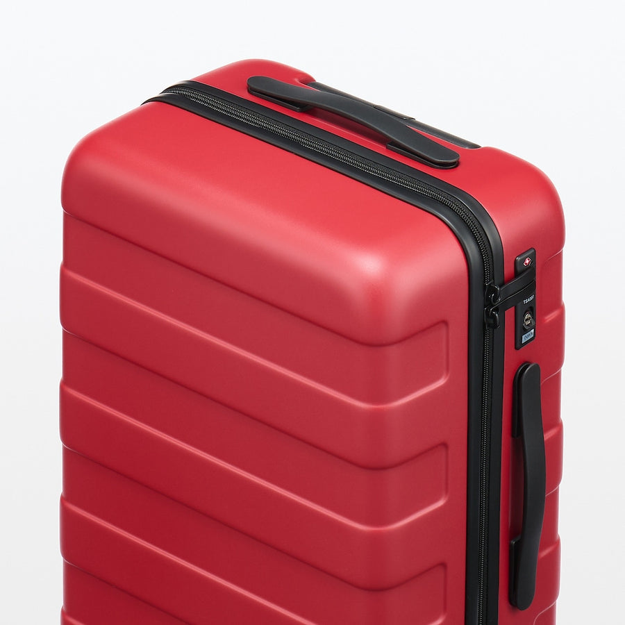 Red hard case suitcase on sale