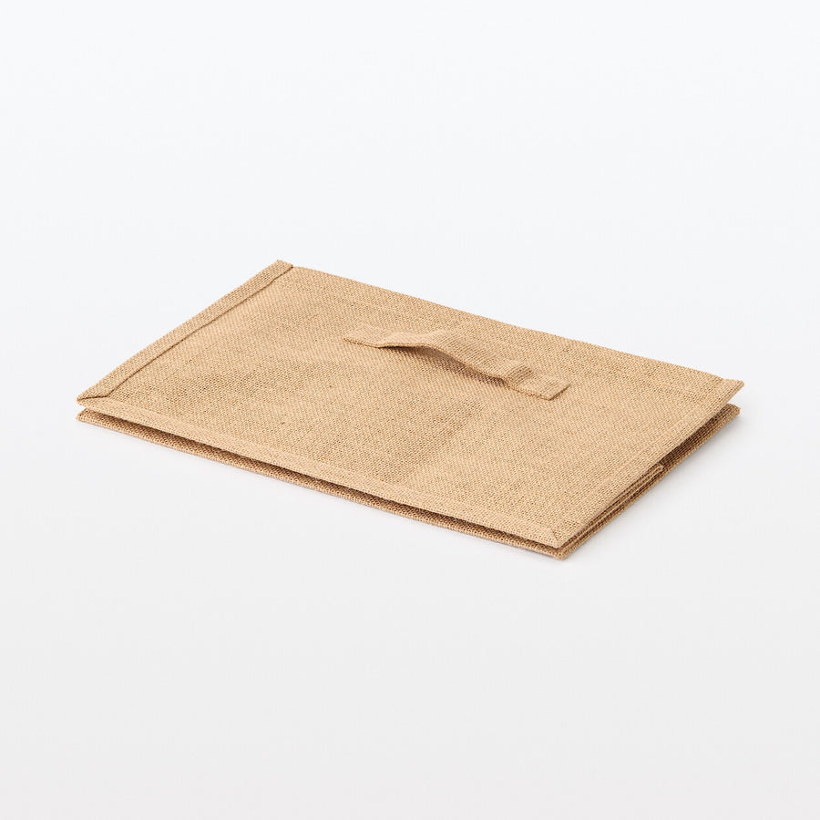 D) Jute storage bag Rectangle M
