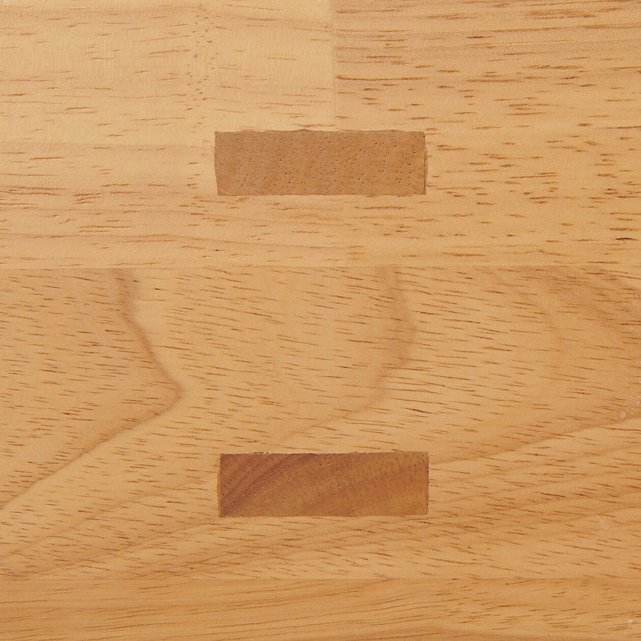 Rubberwood Oak Bench - Large