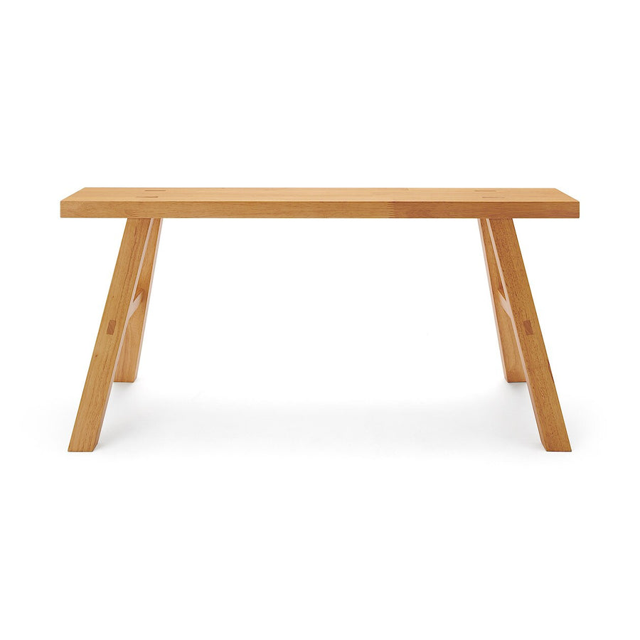 Rubberwood Oak Bench - Large
