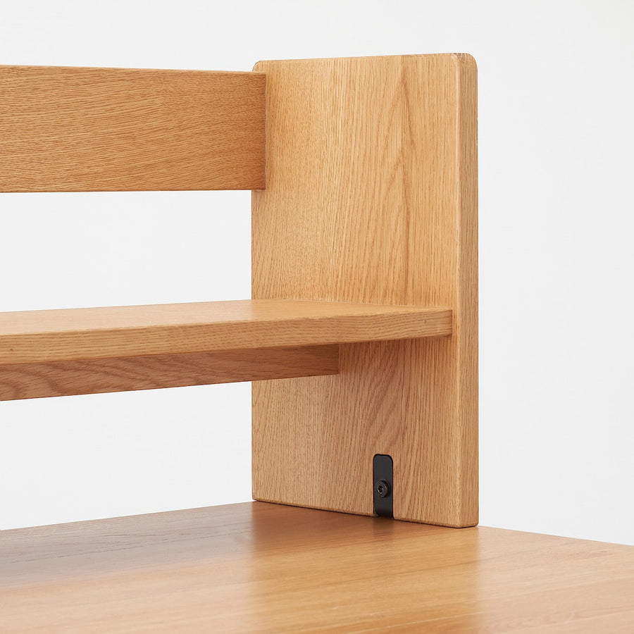 Wooden desk Desktop shelf