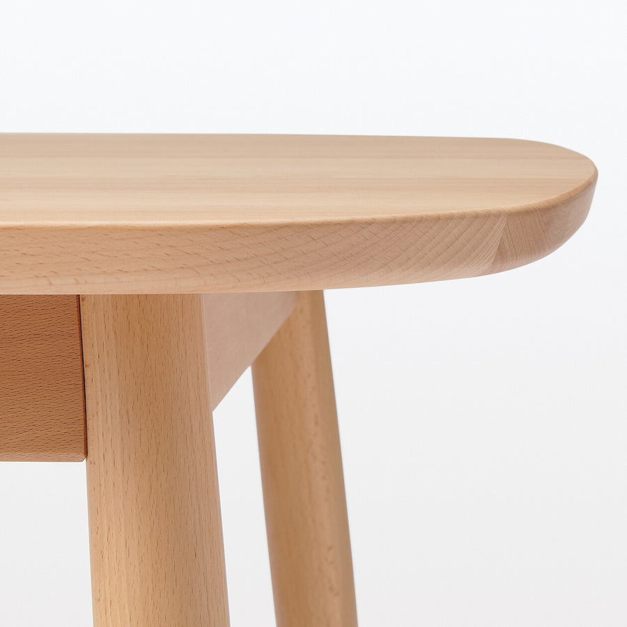 Beech table Round legs W180 cm