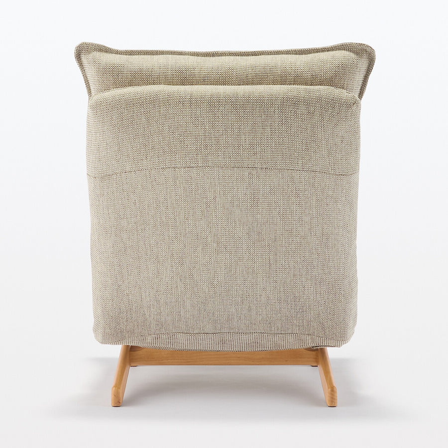 High back Reclining sofa 1S Polyester plain weave