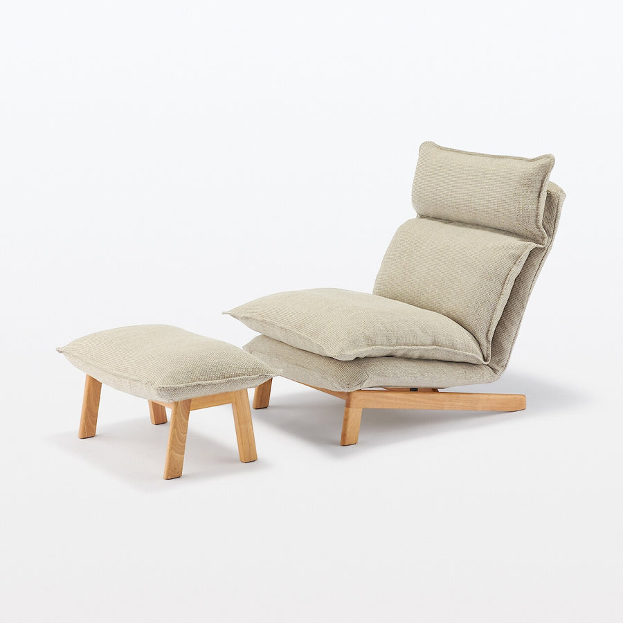 High back Reclining sofa 1S Polyester plain weave