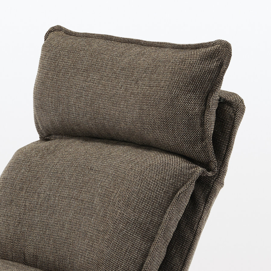 High back Reclining sofa 1S Polyester plain weave