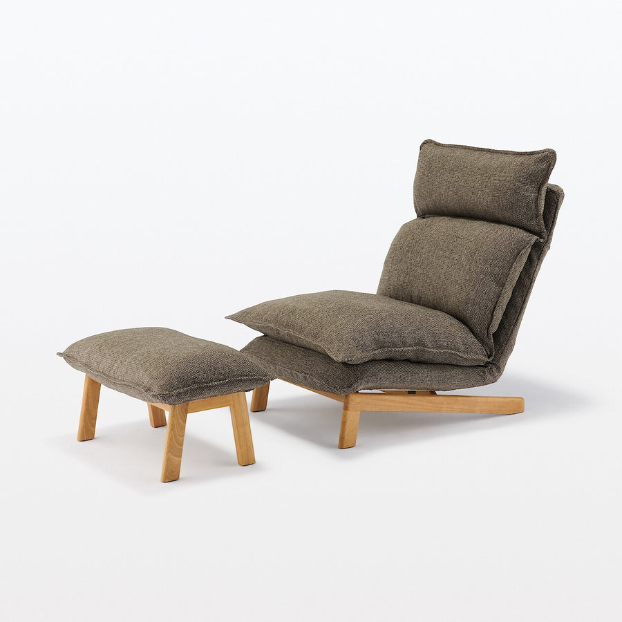 High back Reclining sofa 1S Polyester plain weave