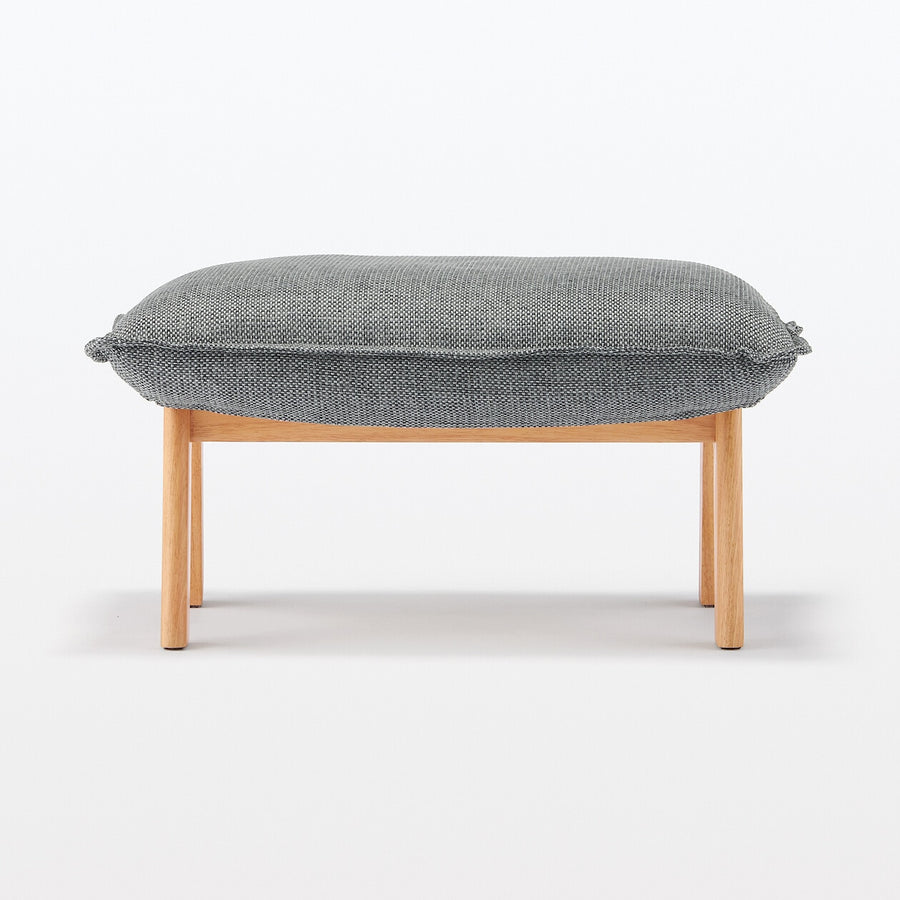 High back Reclining sofa Ottoman Polyester plain weave