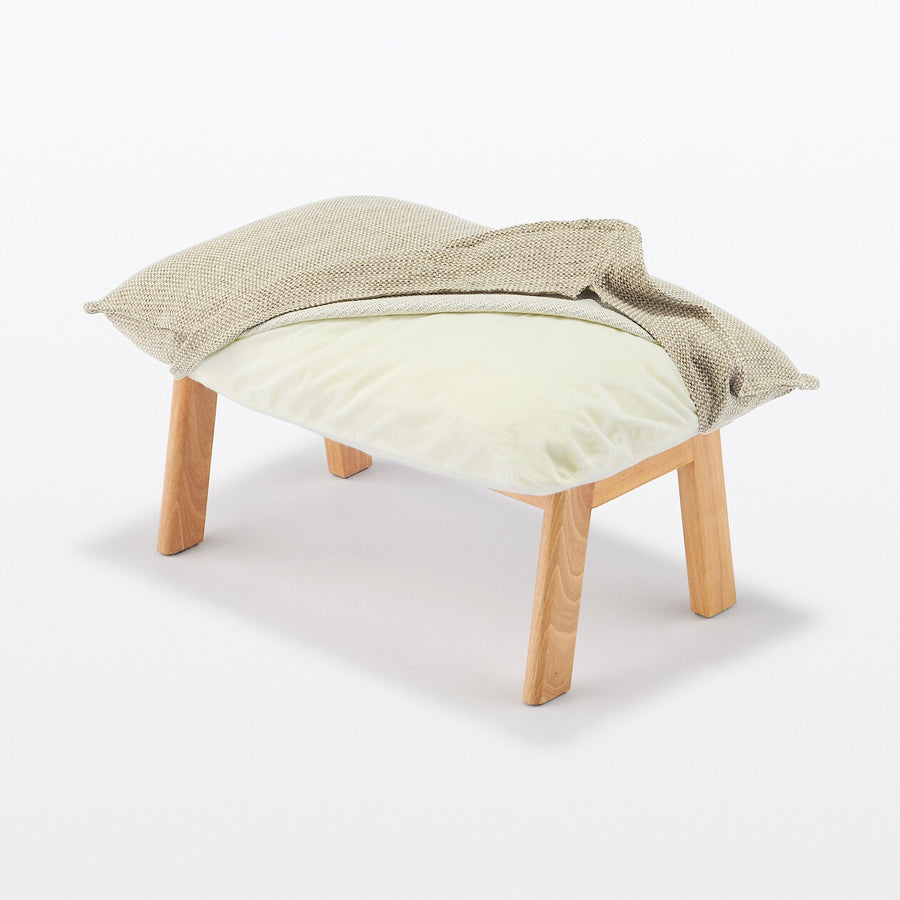 High back Reclining sofa Ottoman Polyester plain weave