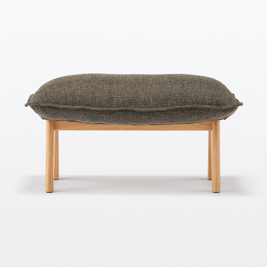 High back Reclining sofa Ottoman Polyester plain weave