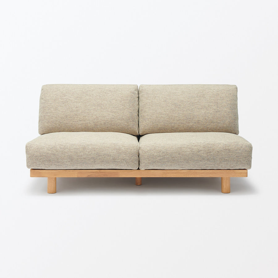 Spacious Armless sofa 2-seater