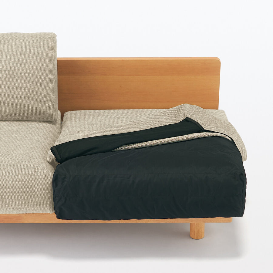 Spacious Armless sofa 2-seater