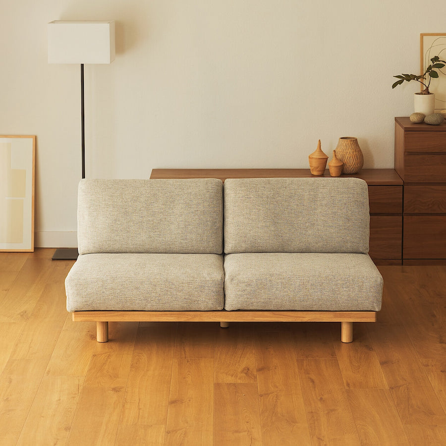 Spacious Armless sofa 2-seater