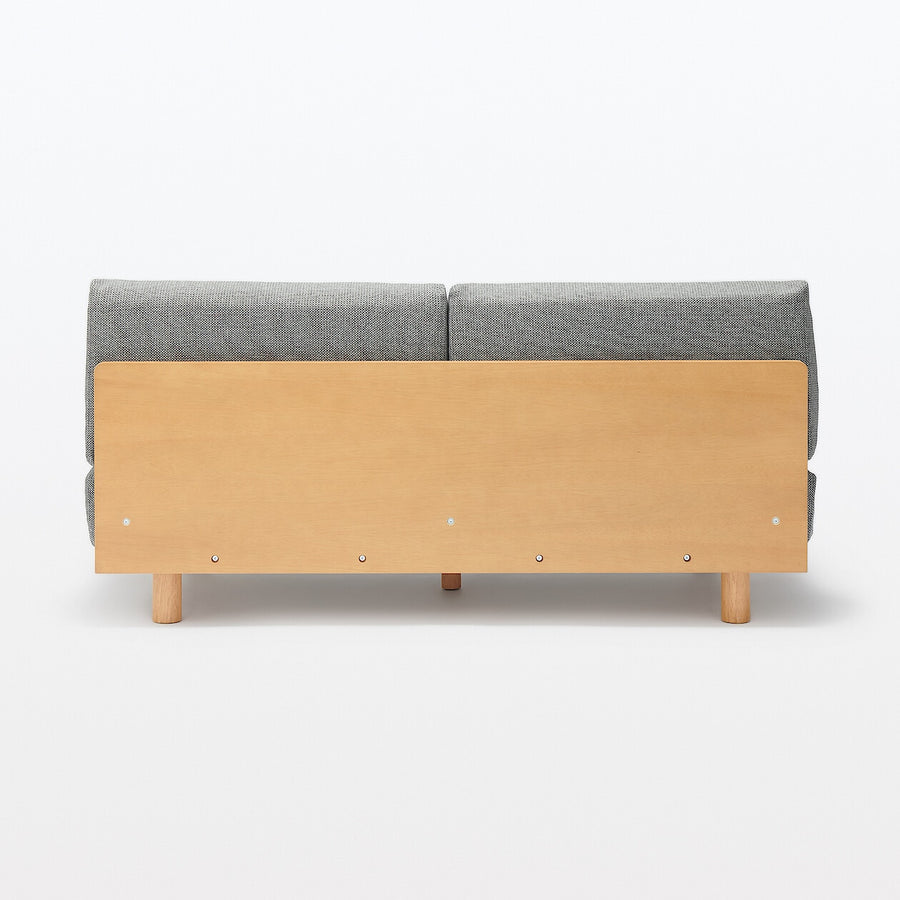 Spacious Armless sofa 2S Plain weave polyester