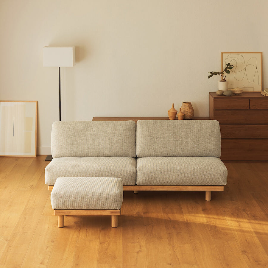 Spacious Armless sofa 3-seater