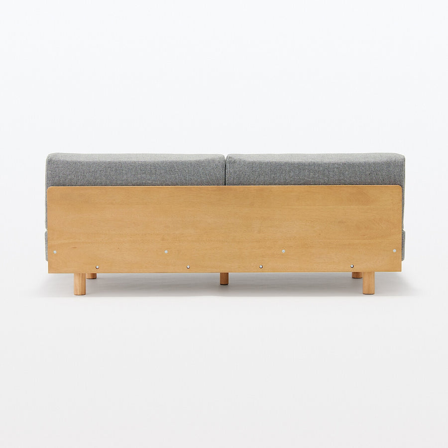 Spacious Armless sofa 3S Plain weave polyester