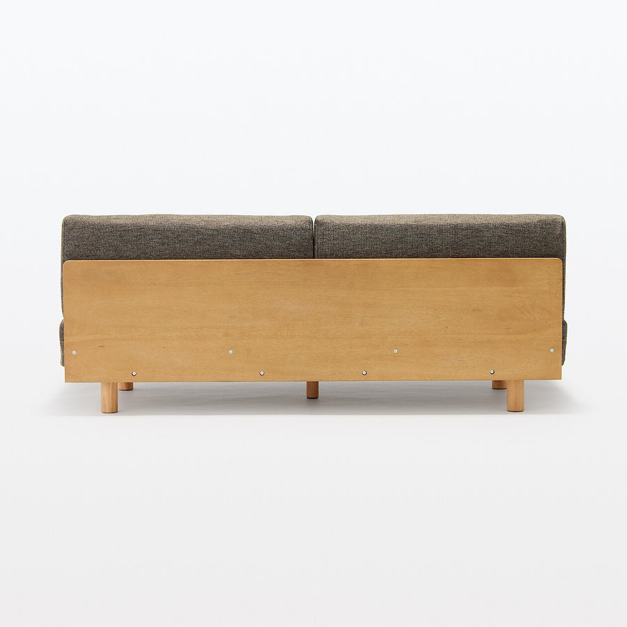 Spacious Armless sofa 3S Plain weave polyester