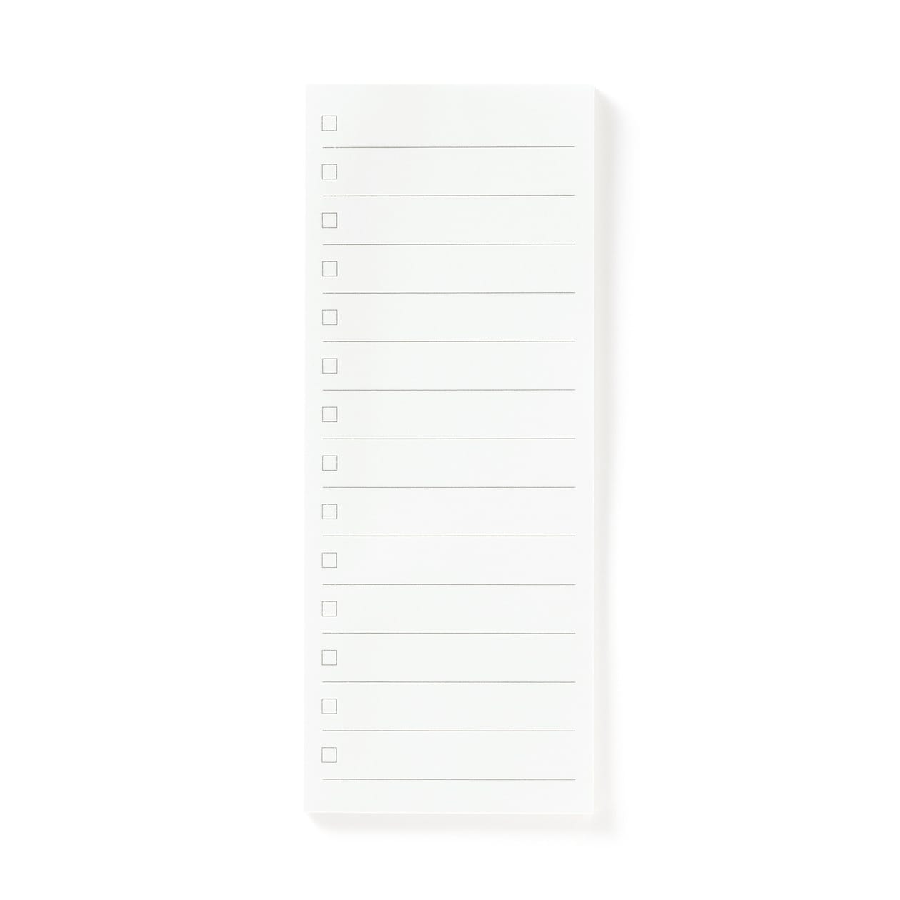 Buy MUJI Stick-On-Edges Checklist Sticky Notes