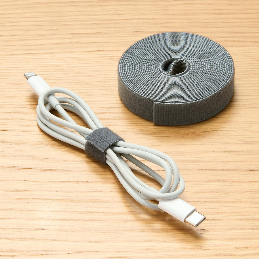 Perforated Fastening tape Dark grey
