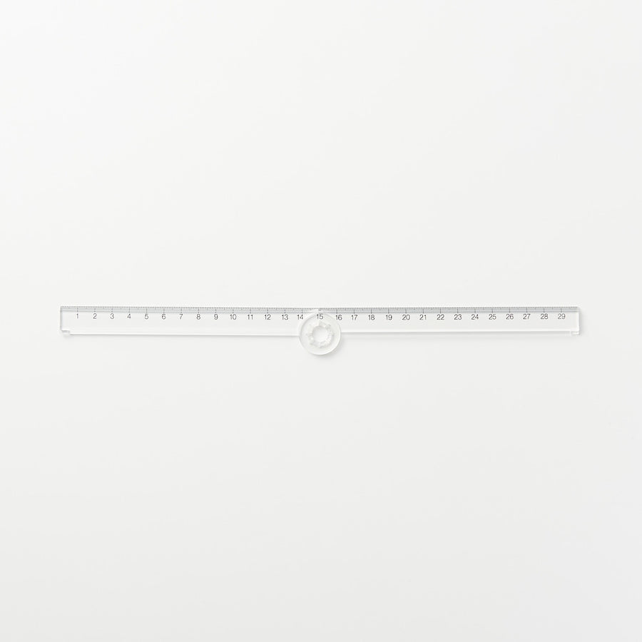 Polycarbonate Double-Sided Ruler