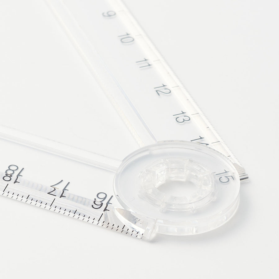 Polycarbonate Double-Sided Ruler