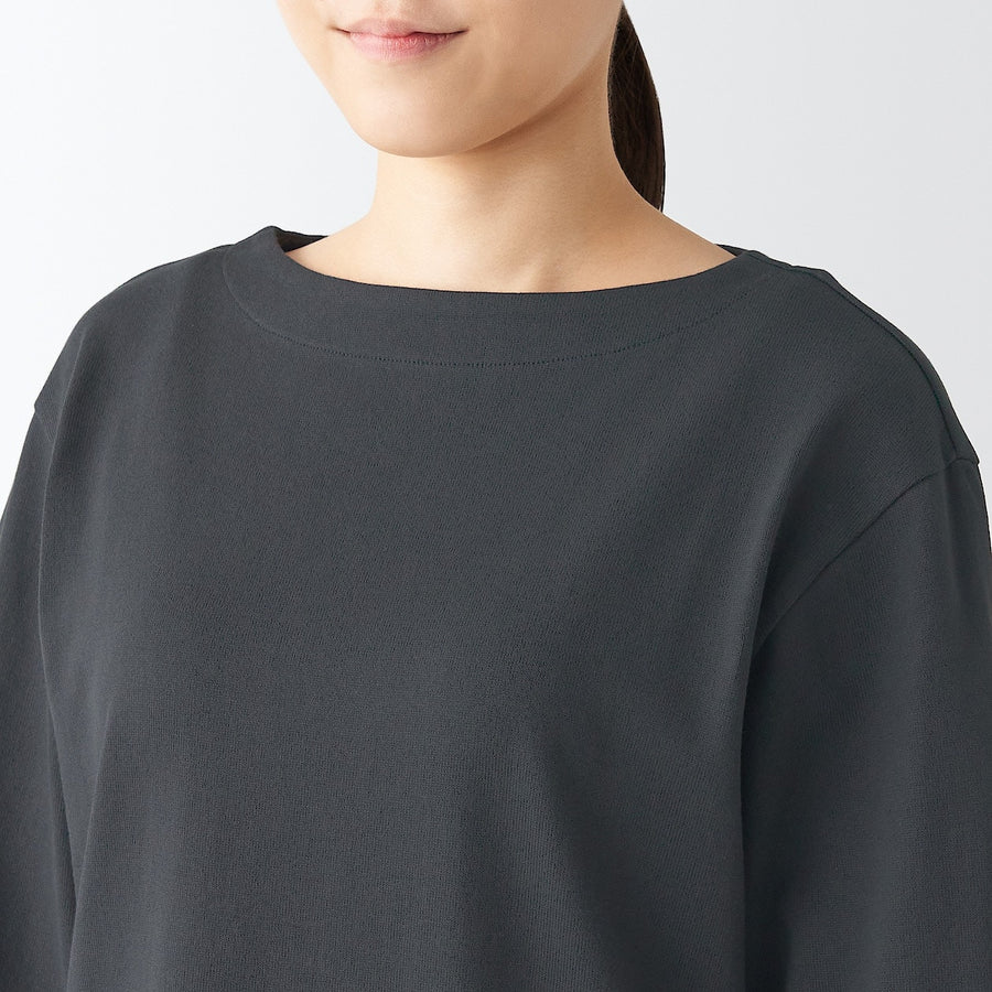 Heavyweight Boatneck Long Sleeve T-Shirt