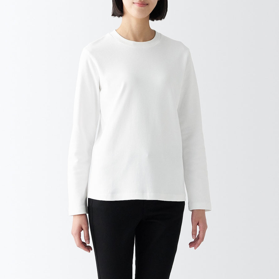 Interlock Crewneck Long Sleeve T-Shirt