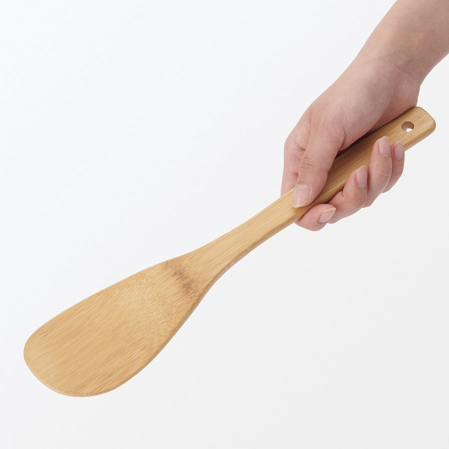 SMOKED BAMBOO SPATULA