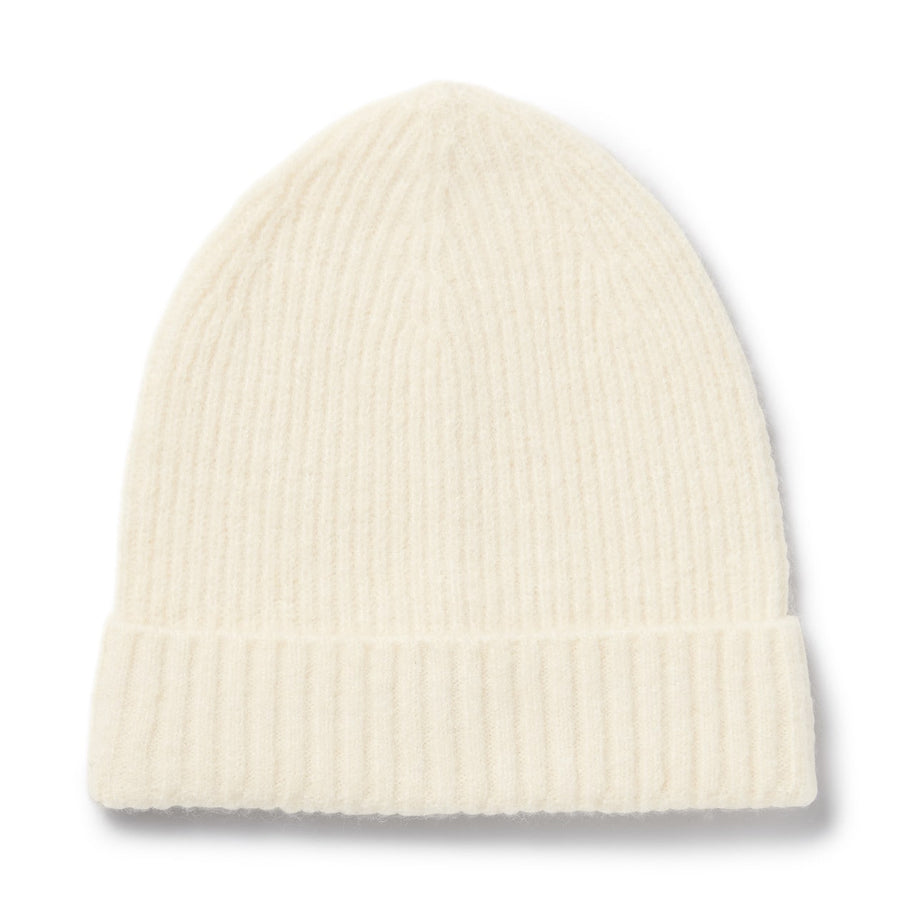 Recycle polyester blend Kid's beanie 50-54cm Off white