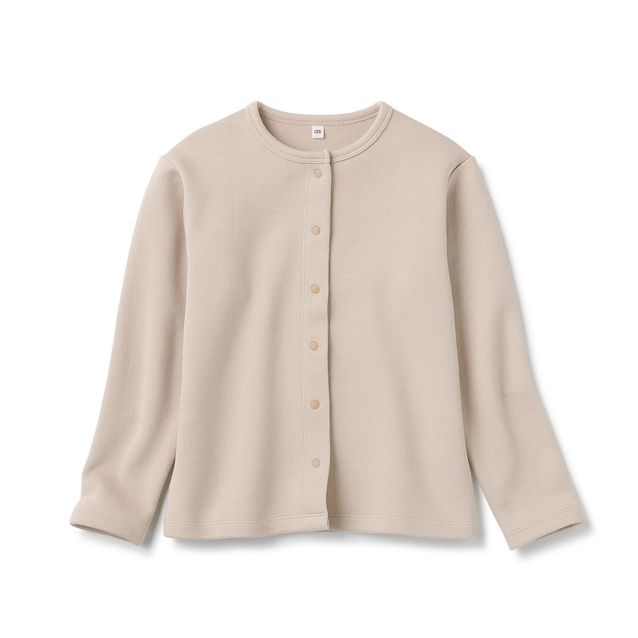 Double Knitted Cardigan (5-14Y) - MUJI Australia