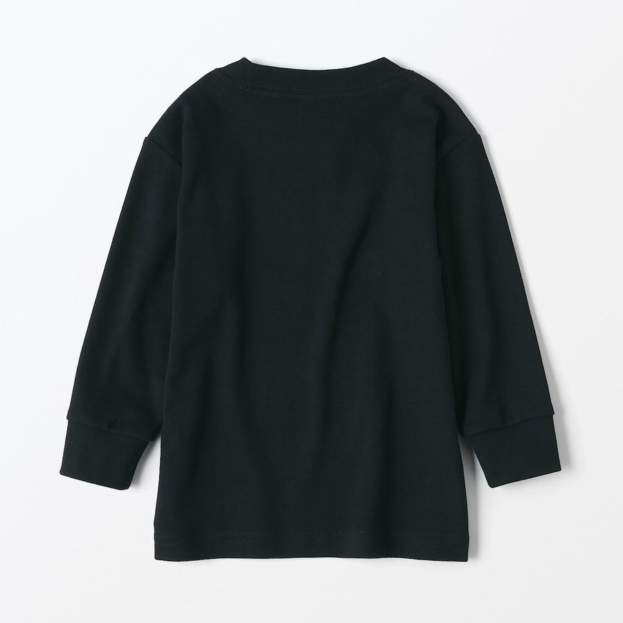 Brushed Interlock Long Sleeve T-Shirt (1-4Y) - MUJI Australia