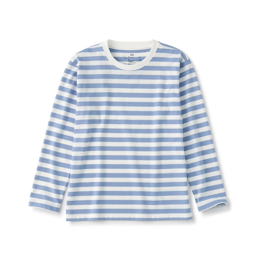 Crewneck Long Sleeve T-Shirt (5-14Y) - MUJI Australia