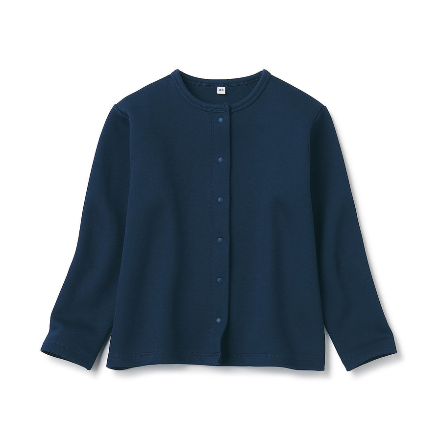 Double Knitted Cardigan (5-14Y) - MUJI Australia