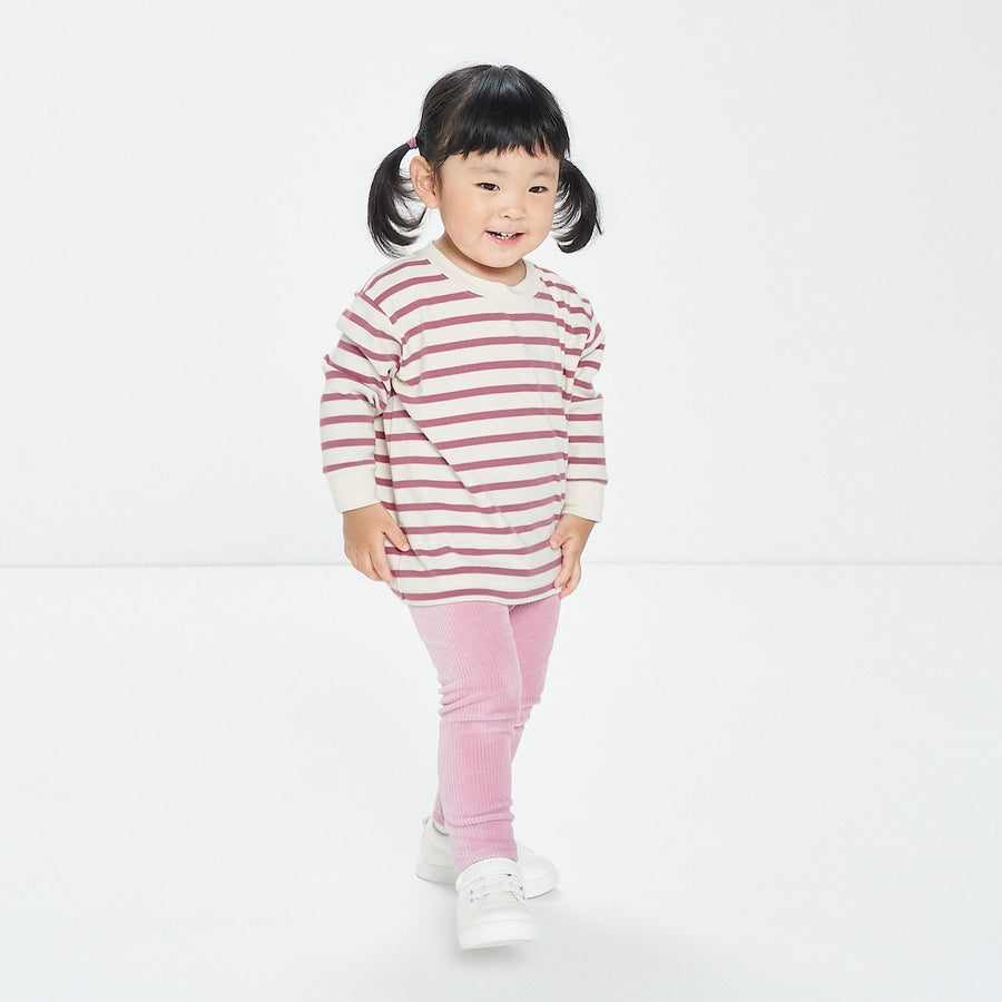 Brushed Interlock Long Sleeve T-Shirt (1-4Y) - MUJI Australia