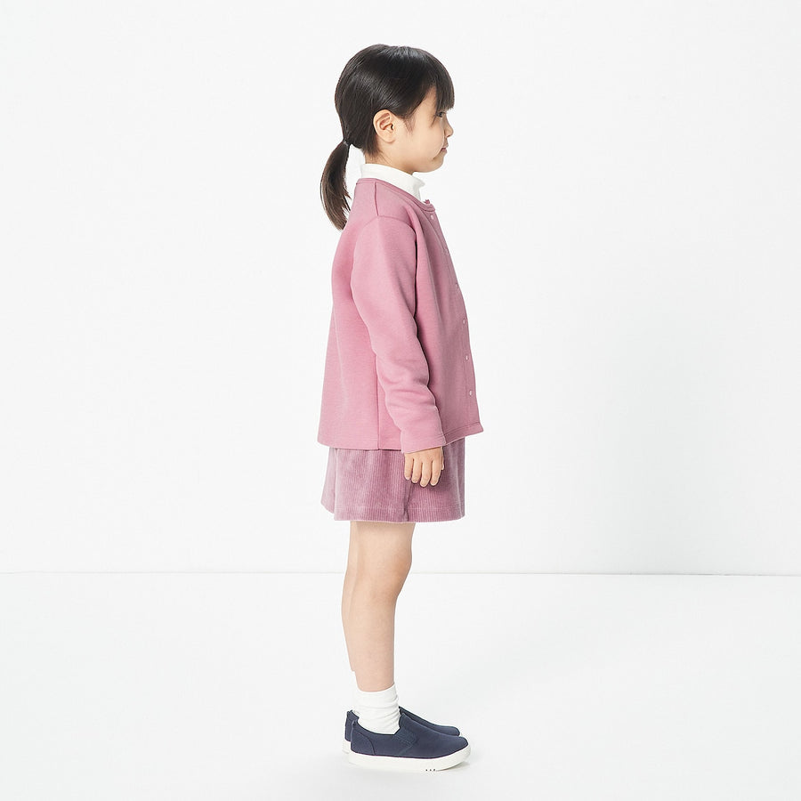 Double Knitted Cardigan (5-14Y) - MUJI Australia