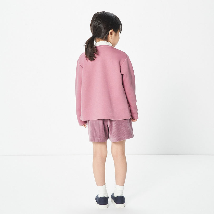 Double Knitted Cardigan (5-14Y) - MUJI Australia