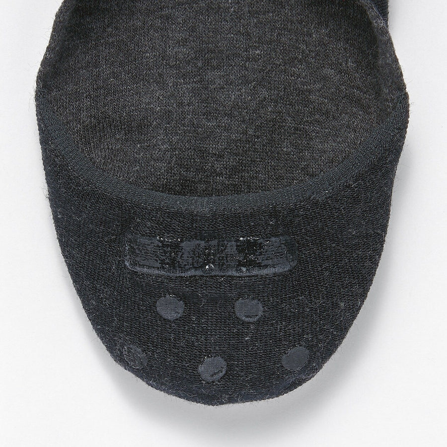 Thin No-Show Socks with Heel Grip